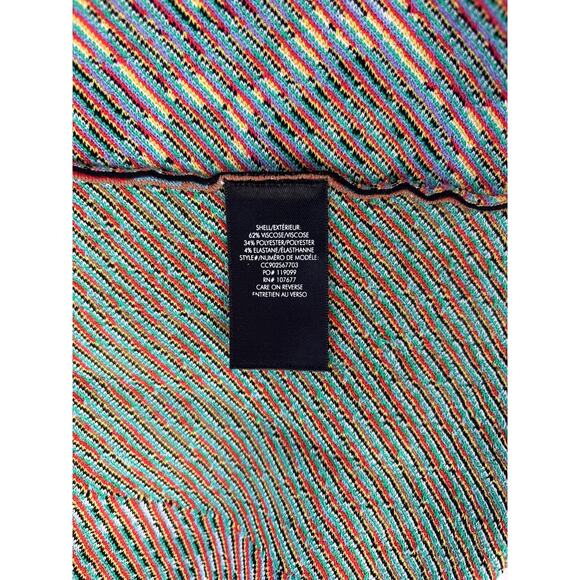 Alice and Olivia Colorful Jacquard Patchwork Print Bunnie Mini Skirt Sz. Small - Picture 6 of 9